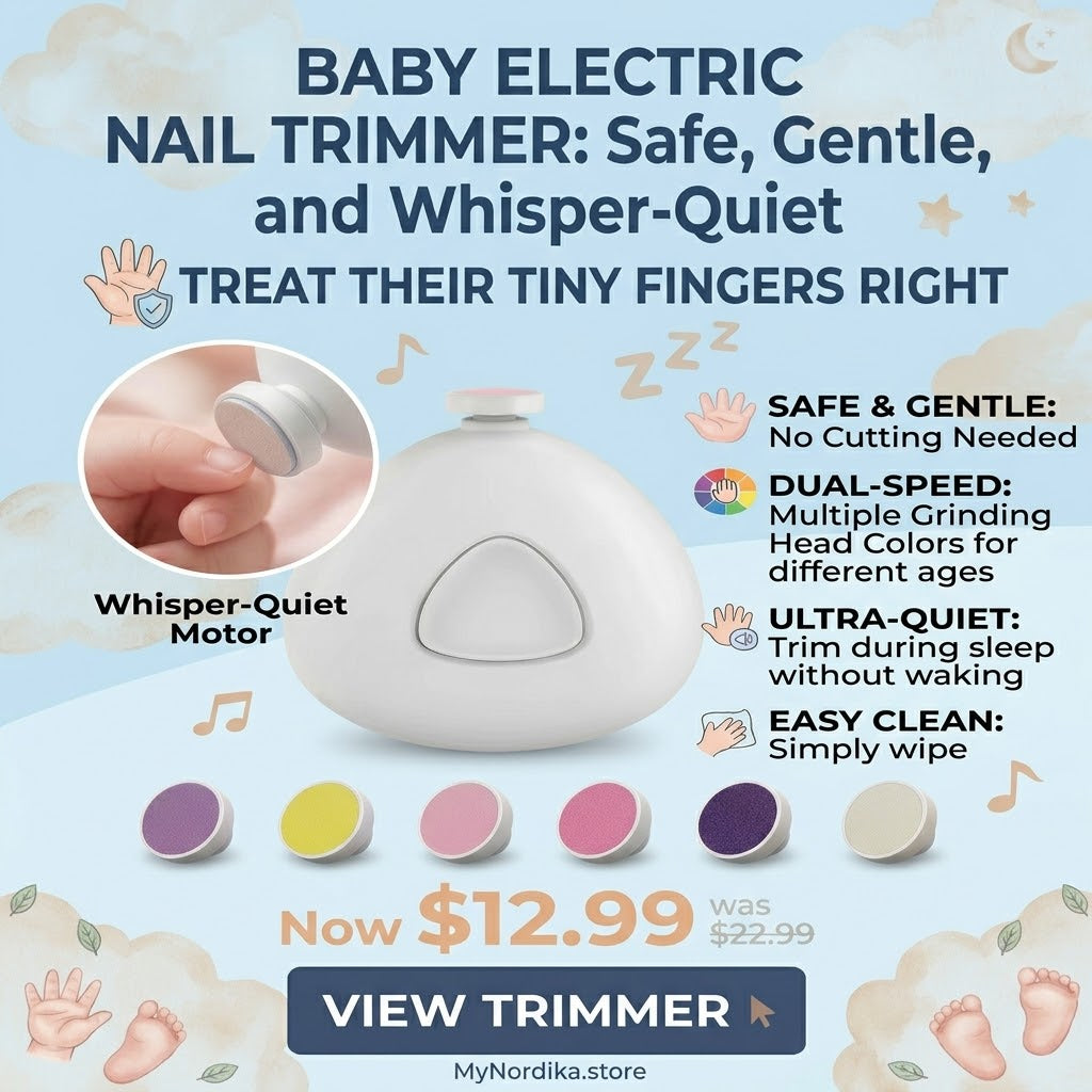 The Original TinyToes™ | Electric Baby Nail Trimmer